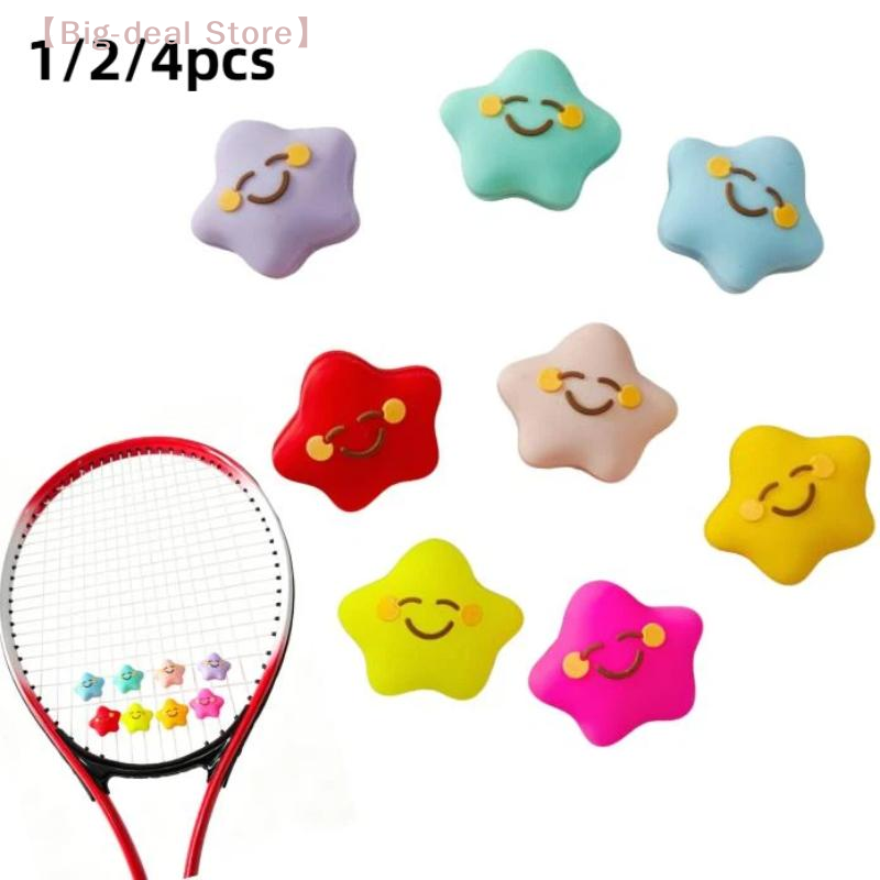 Racket Vibration Dampener - 【M】Silikon Tenis Raketi Titreşim Sönümleyici Yıldız
