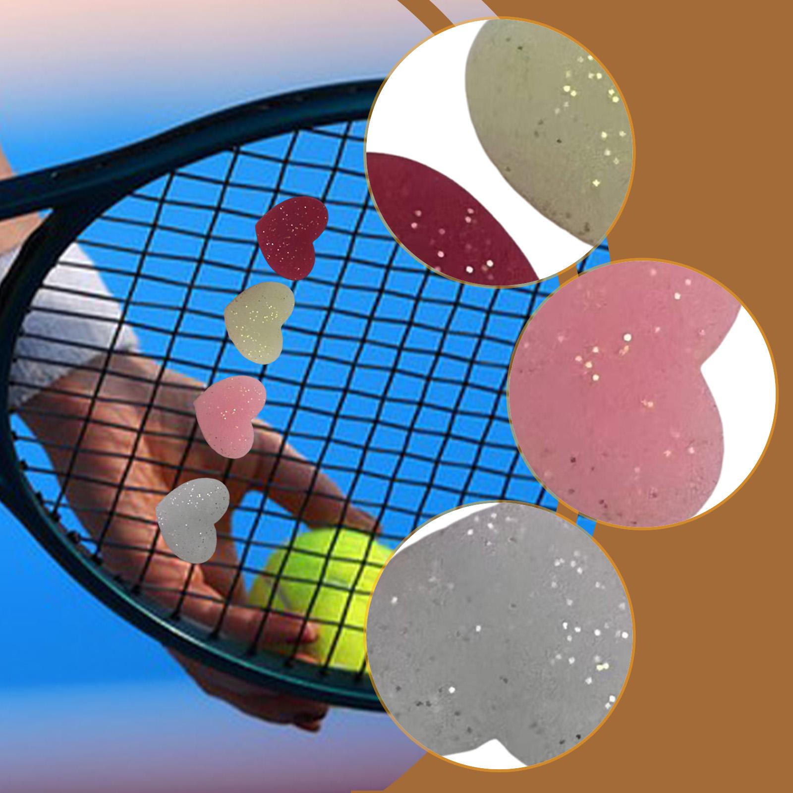 Racket Vibration Dampener - 4x Tenis Raketi Sönümleyici Tenis Titreşim