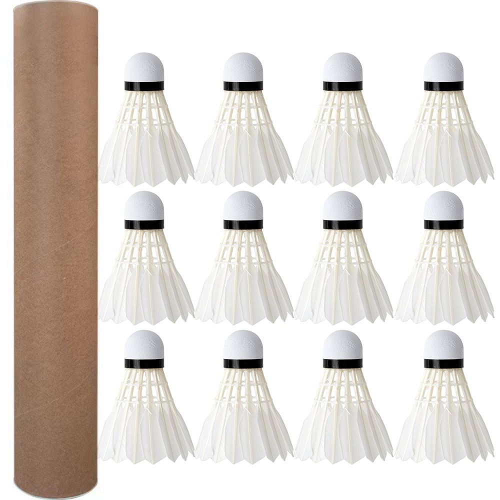 Badminton Victor - 3/6/12 adet yeni beyaz badminton topu