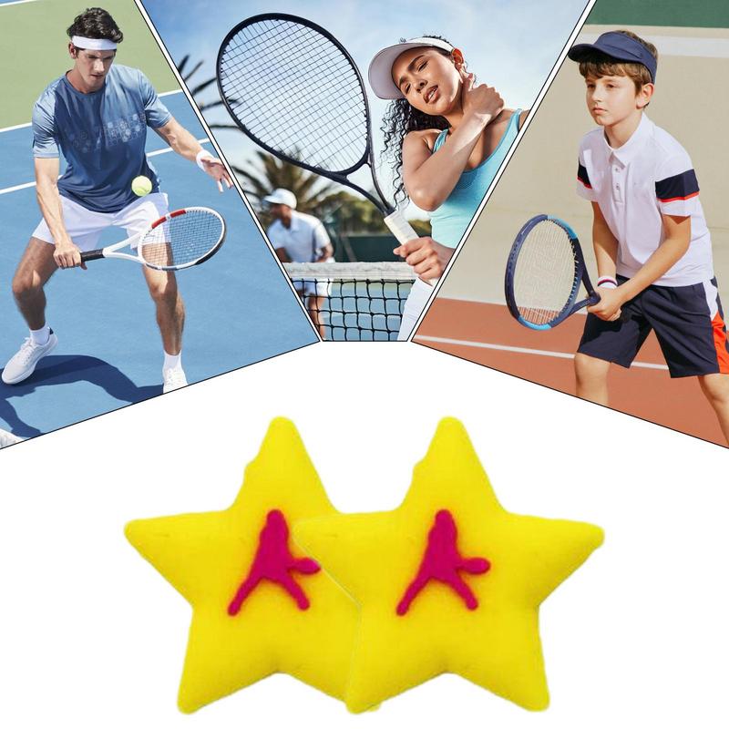 2 adet karikatür tenis raketi  - Racket Vibration Dampener incelemesi ve fiyatı