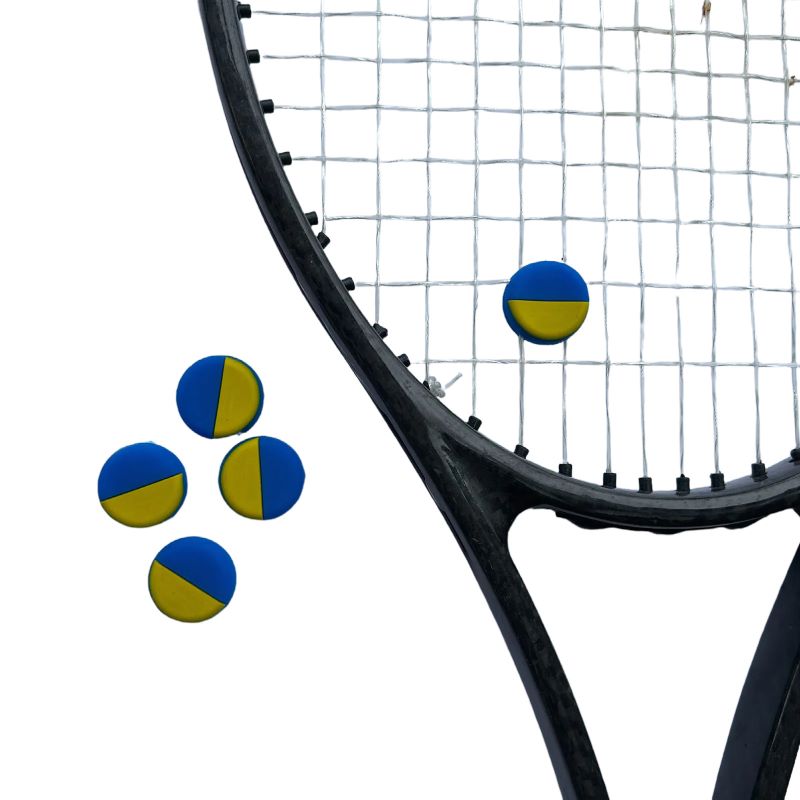 4 adet/grup ukrayna bayrağı te - Racket Vibration Dampener incelemesi ve fiyatı